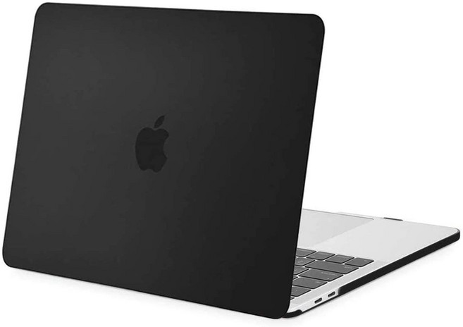 MOSISO MacBook 13 Pro 보호 하드 케이스 2026 2025 2024 2023 A2338 M1 M2 A2251 A2289 A2159 A1989 A1708 A1706, 검은색, 1개