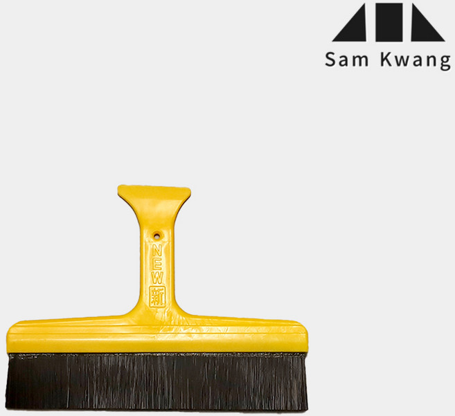 삼광 도배 정배솔 10인치 25cm 국산 NEW 블랙 흑사 벽지 보수 도배용 붓 합지 실크 도배지 붙이는 도배솔 셀프도배용품, 블랙 원사(KOREA), 1개