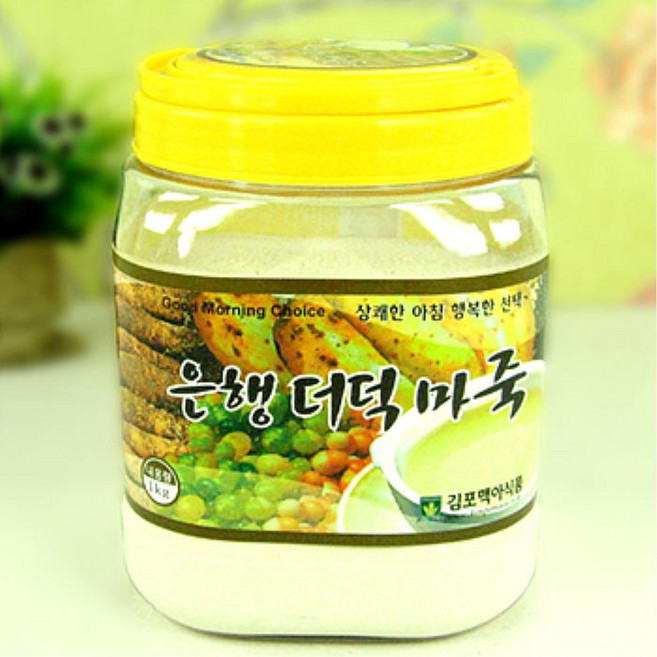 컬러푸드 CFD01299 김포맥아식품 은행더덕마죽 (혼합산 1kg), 1개, 1kg