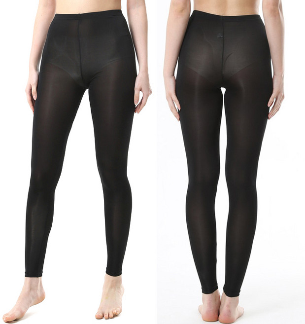 캐리루시 여성용 인견스판 9부 레깅스 2p