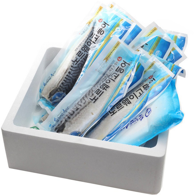특대 프리미엄 노르웨이 고등어 1kg 사이즈비교필수, 1개, 노르웨이고등어 1kg(6팩/팩당160g)