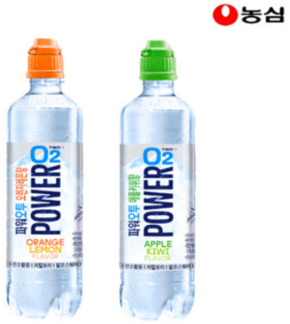 파워오투 오렌지레몬 애플키위 6개씩 500ml x 12개