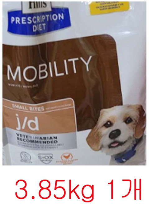 힐스 독 jd j/d 3.85 스몰바이트 관절관리처방식, 1개, 3.85kg