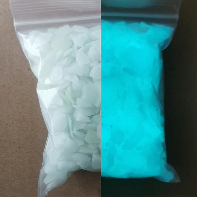 야명주 야광석 야간 조명 스톤 구형 천연 행운 원석, 블루그린 라이트 5-8mm 100g