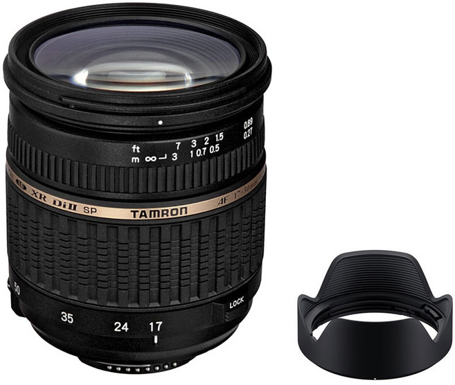 (정식 정품) 탐론 SP AF 17-50mm F2.8 캐논 DSLR 전용 렌즈 (APS-C 크롭 사이즈), A16E