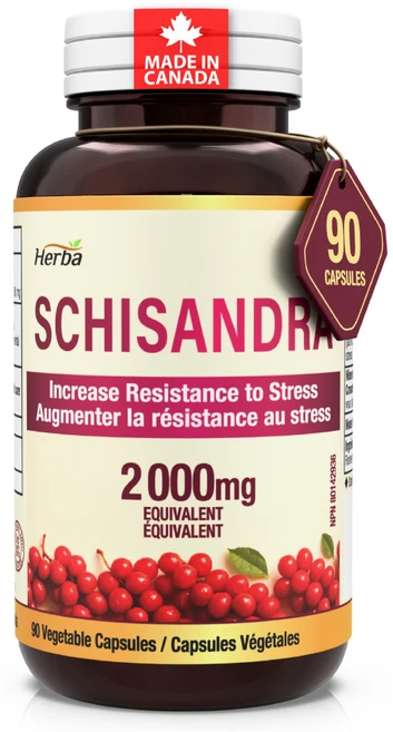 오미자 500mg 90베지캡슐 Schisandra 캐나다 식약처 승인 허바 캐나다, 1개, 90정 - 쿠팡