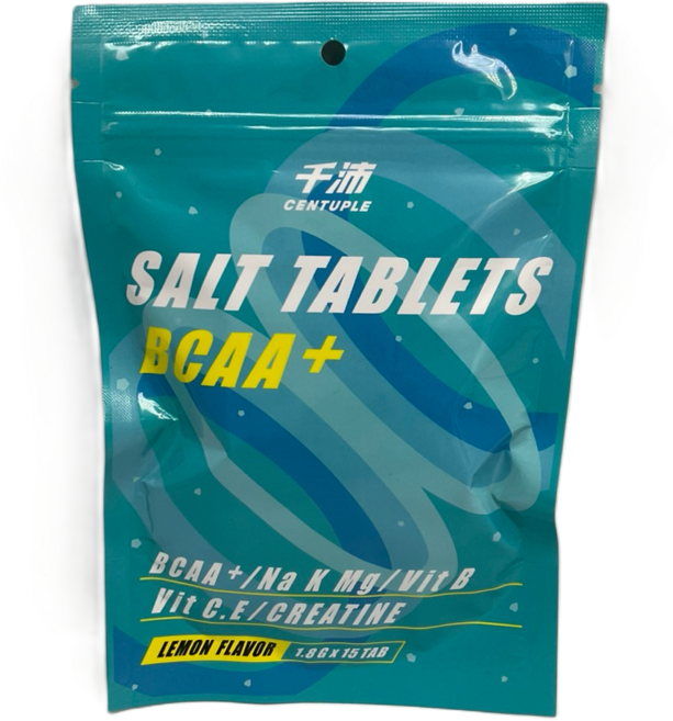 CENTUPLE 千沛 BCAA 能量鹽錠, 15顆, 1.8g, 1包