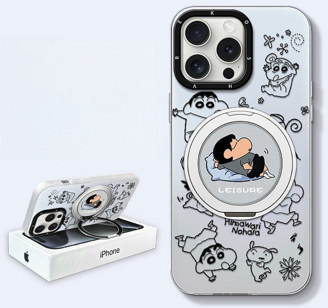 아이폰 17 16 15 프로 프로맥스 맥세이프 낙상 방지 핸드폰케이스 잠자는 남자아이