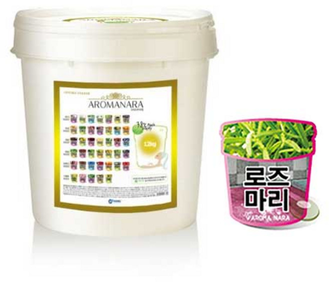 대용량 바스솔트 입욕제 아로마나라 로즈마리, 1개, 12kg