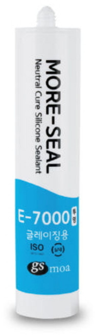 GS모아실리콘 무초산 창틀실리콘 E-7000 글레이징 창호 체리, 1개