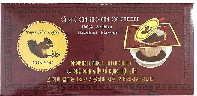 콘삭 페이퍼필터 헤이즐넛향 커피 (설탕포함) 10g x 10개입, 1개