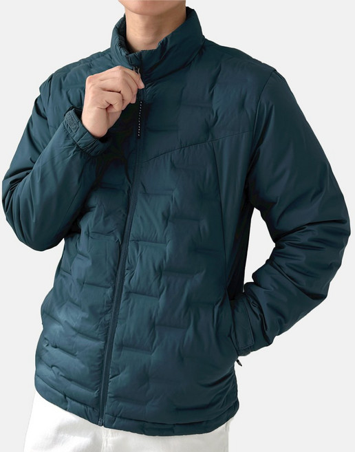 김영주스포츠 남성 무봉제 경량패딩 KRMJ6017 골프 데일리 점퍼 겨울 웰론 패딩자켓