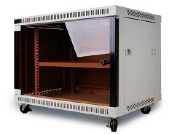 엘디 허브랙 통신랙 CCTV랙 9U H500xD450xW600 LD-R500 PLUS, LD-R500 PLUS (9U) 무배, 1개