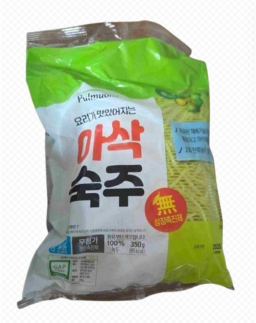 풀무원 깨끗하게기른 아삭숙주 샤브샤브 무침볶음, 5개, 350g