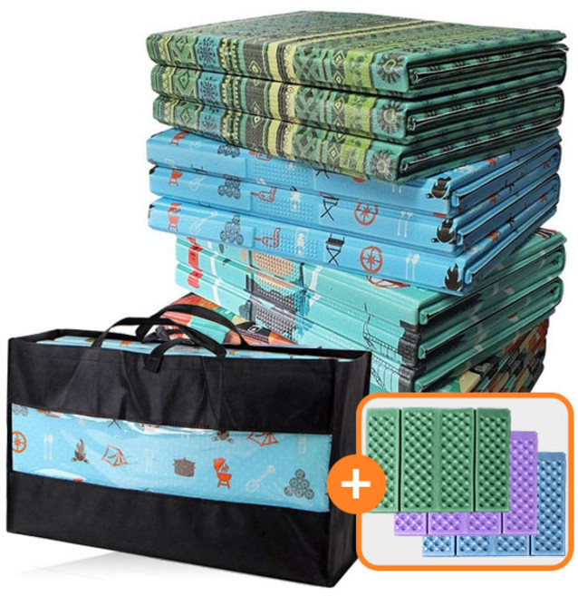 이스트렉스(ESTREX) 국산 공장직영 고급 캠핑매트 모음 사은품증정 270cm 휴대용가방 접이식 대형 특대형 텐트매트, 귀족엔틱