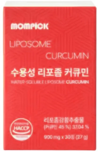 커큐민 영양제 강황 커큐민 강황 수용성 리포좀 커큐민, 1세트, 30회분 - 쿠팡