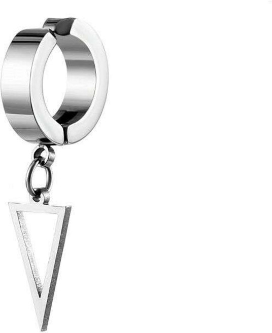 남자 패션 귀걸이 이어커프 트라이앵글 팬던트 귀찌 귀걸이