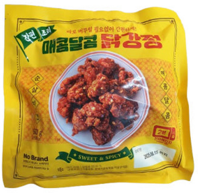 노브랜드 매콤달콤 닭강정 600g(아이스박스배송), 600g, 2개