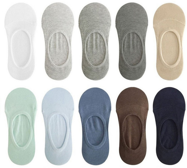 몽삭스 남성용 접착제 페이크삭스 1켤레