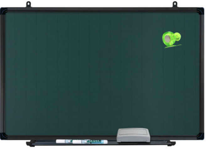 영남칠판 자석 물백묵칠판 150x90~180x120cm, 블랙알루미늄