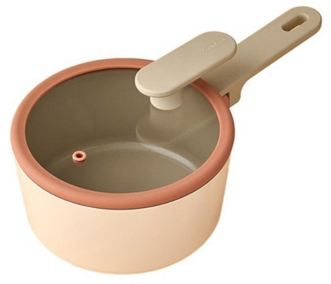 락앤락 인덕션 IH 슈트 브릭 편수냄비, 18cm, White, 1개