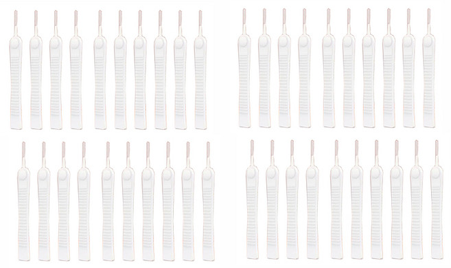 템파 깔끔쟁이 미니 젠더브러쉬 10p 휴대폰 틈새청소 컴퓨터 키보드 세척솔 노트북 다목적 청소솔, 4세트, 화이트