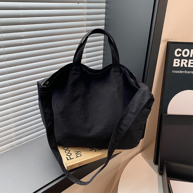 BELMONE 빅사이즈 대용량 숄더백 가벼운 데일리 에코백 보부상 가방