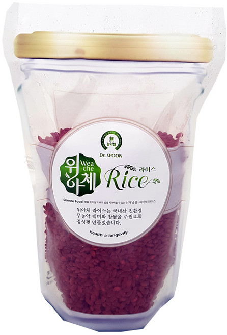 닥터브레인 기능성컬러쌀 지퍼백 12종모음, 홍국라이스, 300g지퍼백, 1개