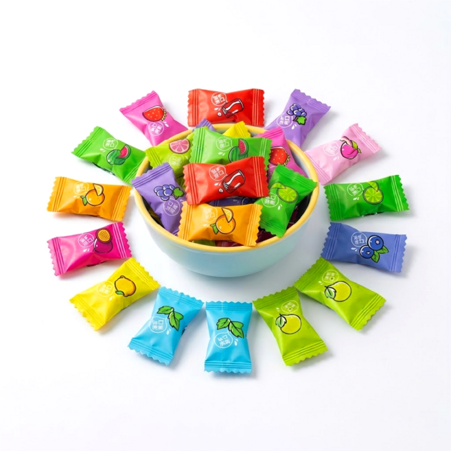 넛두리 무설탕 비타민C 캔디 민트향 비타민C 과일사탕 알사탕 대용량, 1개, 1kg