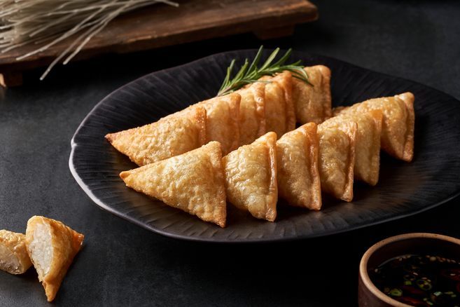 만담 냉동세모당면만두1kg 삼각만두, 1kg, 1개