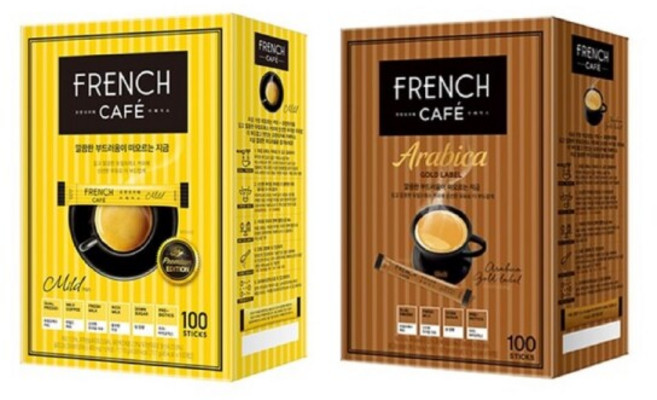 [남양] 프렌치카페 카페믹스 마일드 100T+ 아라비카 골드라벨 100T, 단품 hj유통 1335506, 2개