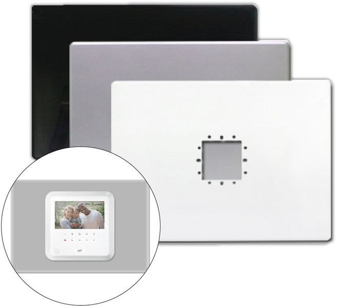 삼성SDS 비디오폰 SHT-3527(디지털 7인치) +SHP-DP710, 모니터마감판(화이트)