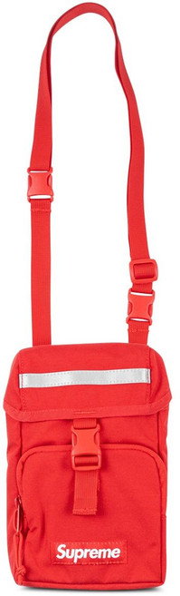 슈프림 로고 패치 카메라 백