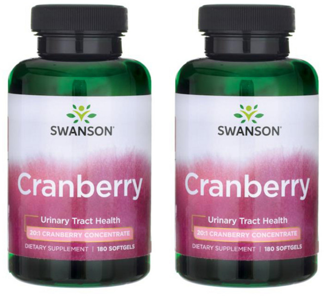 스완슨 크랜베리 소프트젤, 180정, 2개