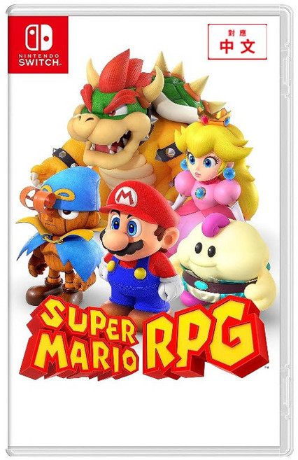 Nintendo Switch NS Super Mario RPG 中文版 遊戲軟體, 日文封面 中文版