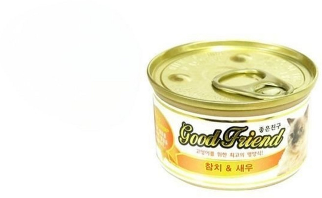 굿프랜드 고양이캔85g 참치&새우 24개 1박스, 참치 + 새우 혼합맛, 85g, 1개