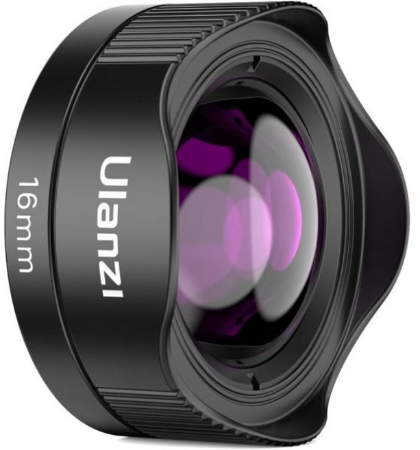 ULANZI 울란지 CL-005 110° 광각 폰 렌즈 17mm 나사산용 HD 16mm 카메라 어댑터가 있는 아이폰 Samsung 삼성 스마트폰 케이지 케이스와 호환, ULANZI 울란지 CL-005 110° 광각 폰 렌, 1개