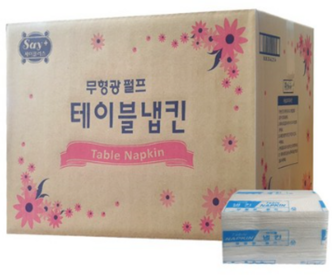 테이블냅킨 1박스(4200매) 일회용종이냅킨 업소용 가정용, 4200매, 1개