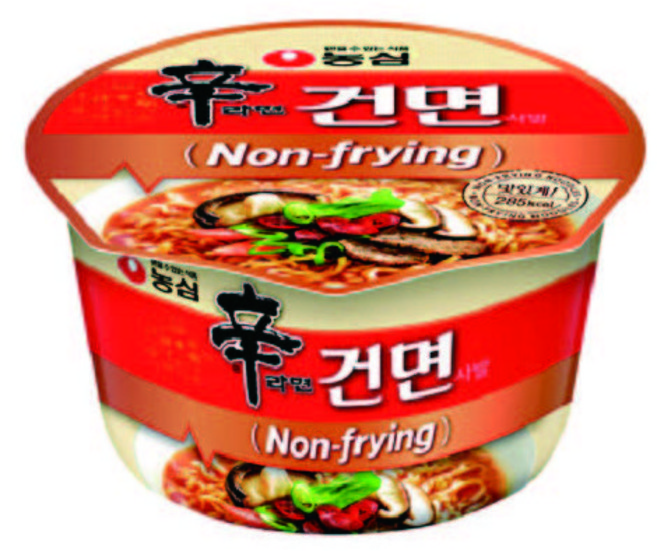 신라면 건면 사발 77g, 8개