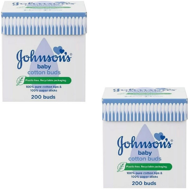 존슨즈베이비 면봉, 2개, 200개입