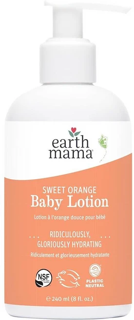 어스마마 베이비 로션 스위트 오렌지 시어 버터 칼렌듈라 & 알로에 240ml, 1개 - 쿠팡
