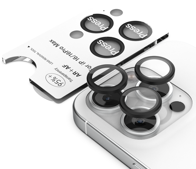 아이쉘 빛번짐 방지 AR+AF 카메라 렌즈 보호 강화유리 보호필름 프로텍터, 1개