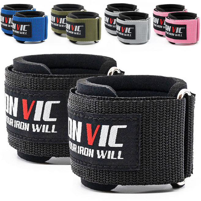 아이언빅 헬스 손목 보호대 리스트 서포트 밴드 2p, 1개, 블랙