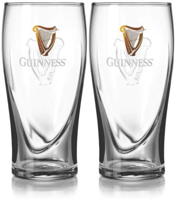 Guinness 기네스 20oz 맥주잔 2개 세트, 4개