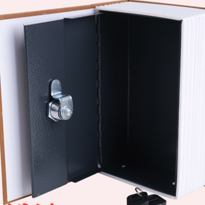 고마곰에듀 금고 책 몰래보관 작은사이즈 브라운, 1개