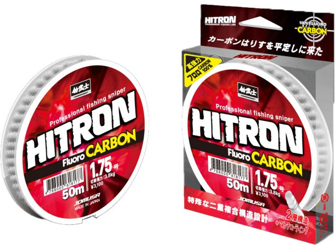 조무사 후로로카본 목줄 히트론 스페셜 레드라벨, 1.5호, 1개