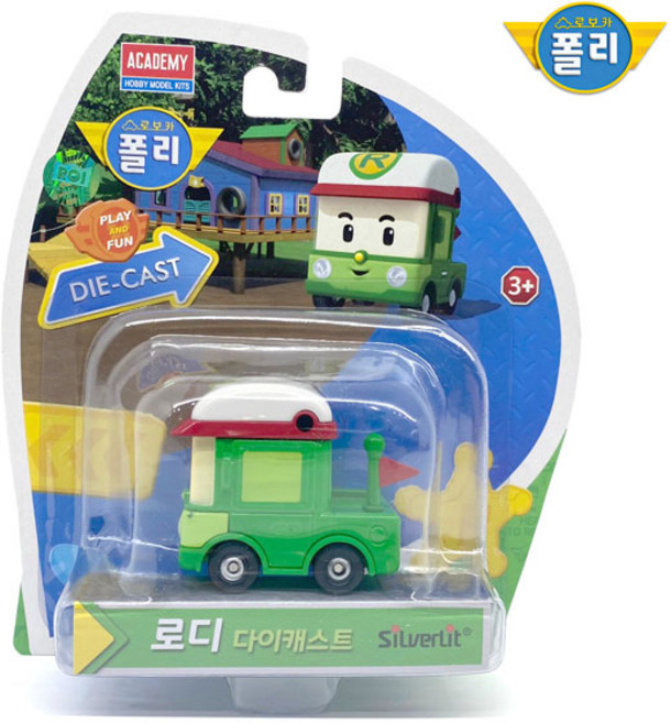 [ROI TOYS] 로보카폴리 다이캐스팅 로디, 1개