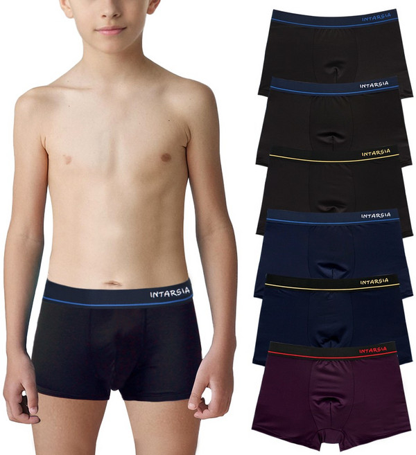 인따르시아 주니어 라인 드로즈 팬티 6종세트