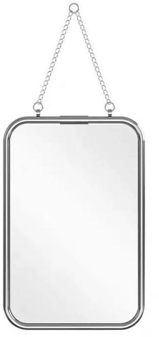 삼면경 크롬 벽걸이 빈티지 화장대 스테인리스 거울 탁상, A. 일방향 거울2030cm