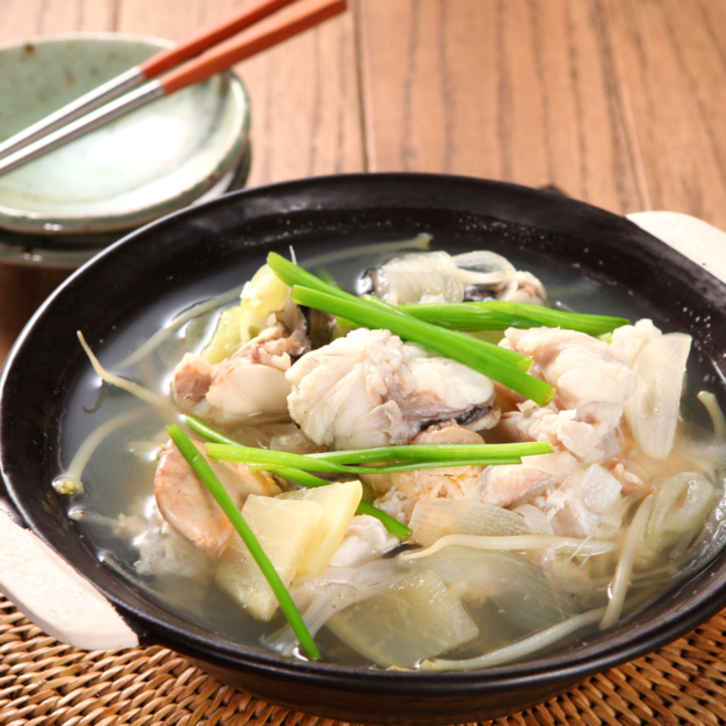 28살 여자어부 한유정의 당일손질 아귀지리탕 풀세트, 1개, 500g